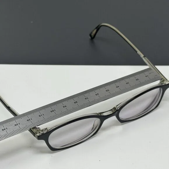 Modo MOD. 433 658 Black Clear Eyeglasses Frames 46-17 143 Italy Designer - Picture 13 of 14